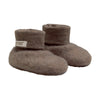 Huttelihut Footies Wool Fleece Brown Melange bei Yay Kids