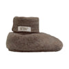 Huttelihut Footies Wool Fleece Brown Melange bei Yay Kids