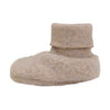 Huttelihut Wolle Fleece Baby Füsslinge Camel Melange bei Yay Kids