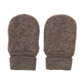 Huttelihut Handschuhe aus Fleece Wolle in Braun bei Yay Kids