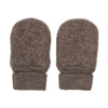 Huttelihut Handschuhe aus Fleece Wolle in Braun bei Yay Kids