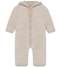 Overall Wollfleece Camel Melange mit Ohren