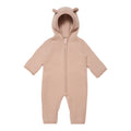 Huttelihut Baby Woll-Fleece Overall Allie Dusty Rose bei Yay Kids