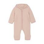 Huttelihut Baby Woll-Fleece Overall Mahogany Rose bei Yay Kids