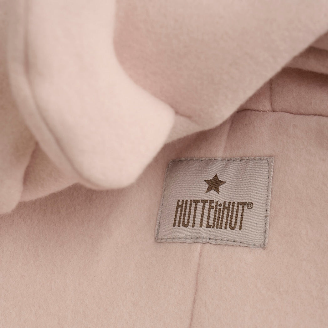 Huttelihut Baby Woll-Fleece Overall Mahogany Rose bei Yay Kids