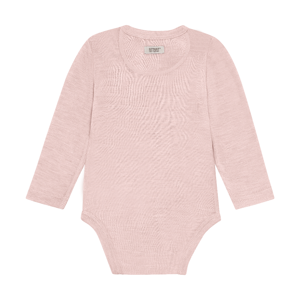 Wolle-Seide Body - Rose Smoke