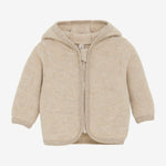 Huttelihut Kinder Woll-Fleece Jacke Camel Melange bei Yay Kids