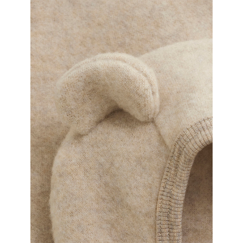 Huttelihut Kinder Woll-Fleece Jacke Camel Melange bei Yay Kids