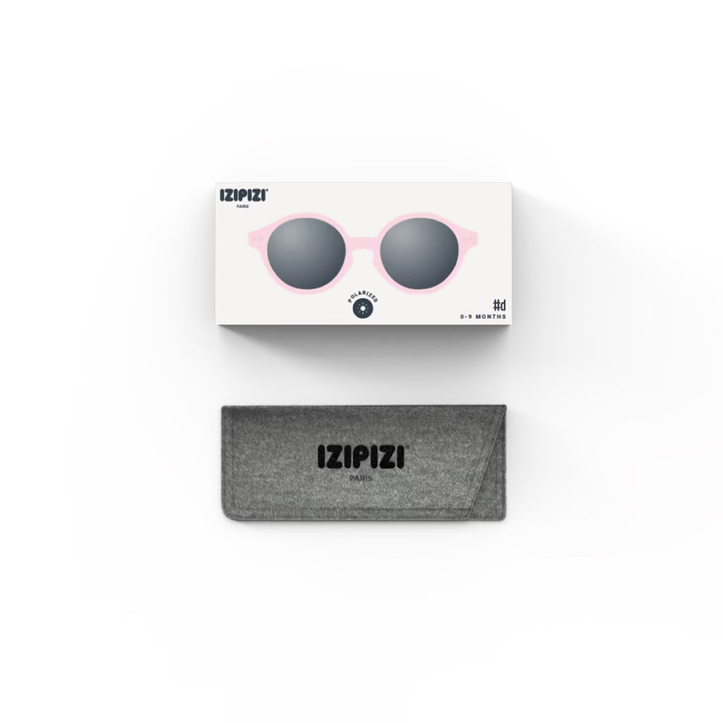 Izipizi Baby Sonnenbrille Pastel Pink  #D 0-9 Monate bei Yay Kids