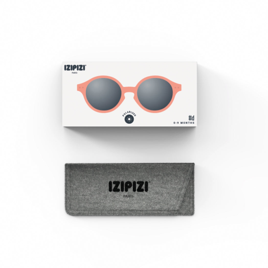 Izipizi Baby Sonnenbrille Apricot #D 0-9 Monate Pack bei Yay Kids