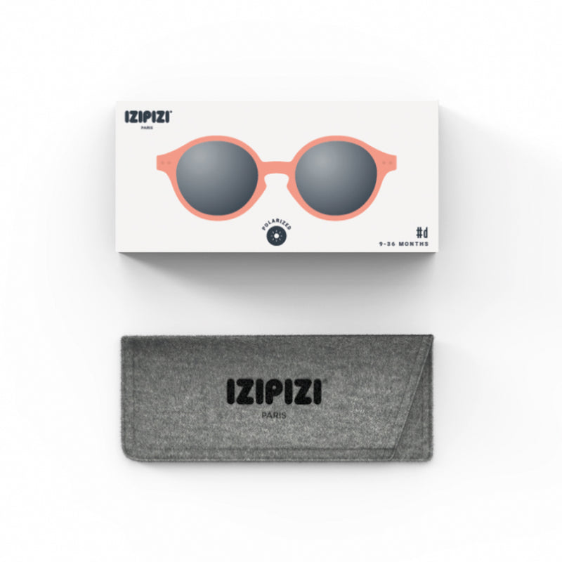 Izipizi Kinder Sonnenbrille Apricot #D 9-36 Monate bei Yay Kids