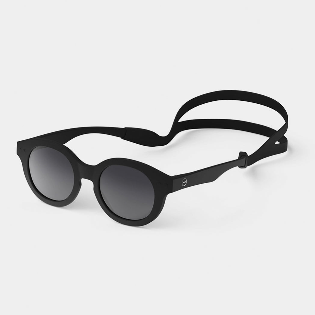 Izipizi Kinder Sonnenbrille Kids Plus #C Black 3-5 Jahre bei Yay Kids