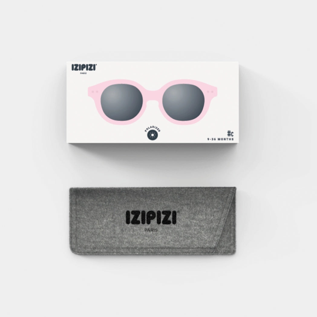 Izipizi Kinder Sonnenbrille #C Pastel Pink 9-36 Monate bei Yay Kids