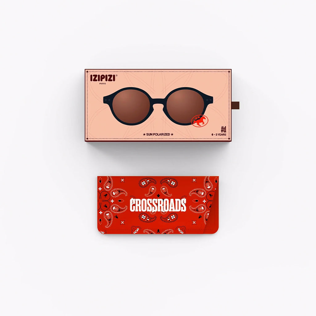 Izipizi Baby Sonnenbrille #D Black Road 0-3 Jahre bei Yay Kids