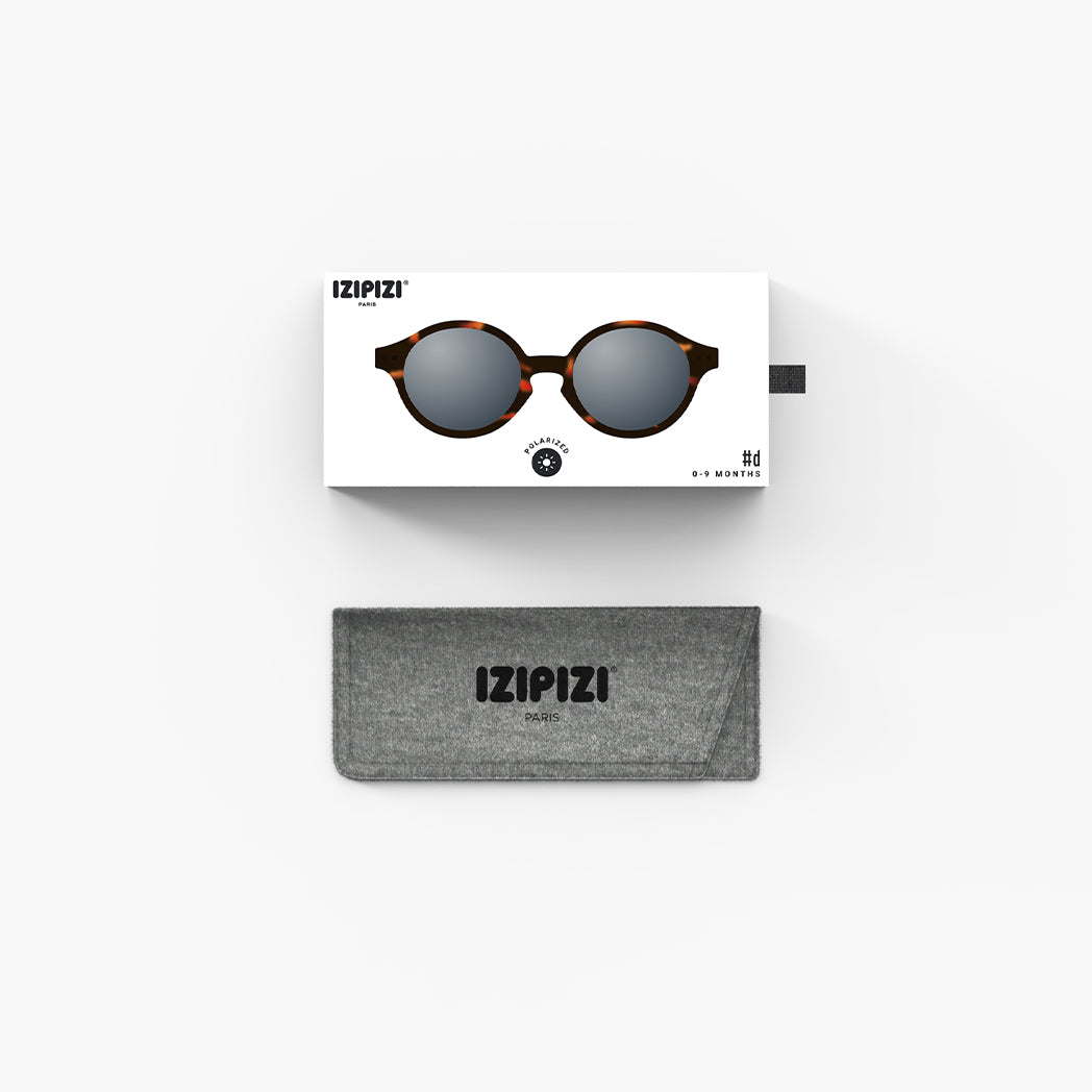 Izipizi Baby Sonnenbrille Tortoise #D 0-9 Monate bei Yay Kids