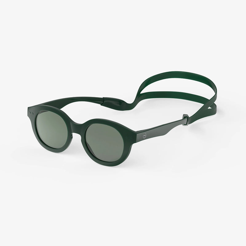 Izipizi Baby Sonnenbrille #C Bakelite Green Office Playground 0-9 Monate bei Yay Kids