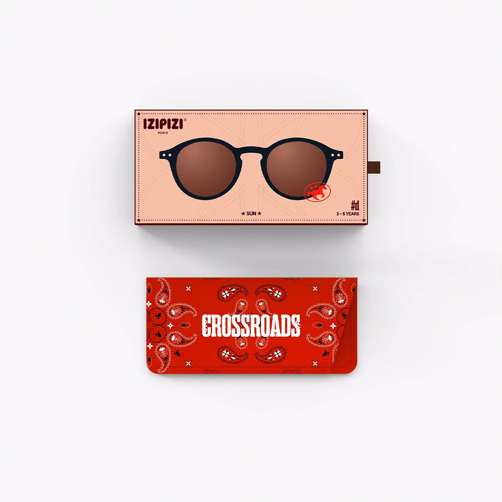 Izipizi Kinder Sonnenbrille #D Black Road 3-5 Jahre bei Yay Kids