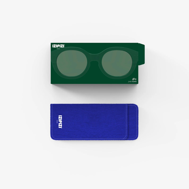 Izipizi Baby Sonnenbrille #C Bakelite Green Office Playground 0-9 Monate bei Yay Kids