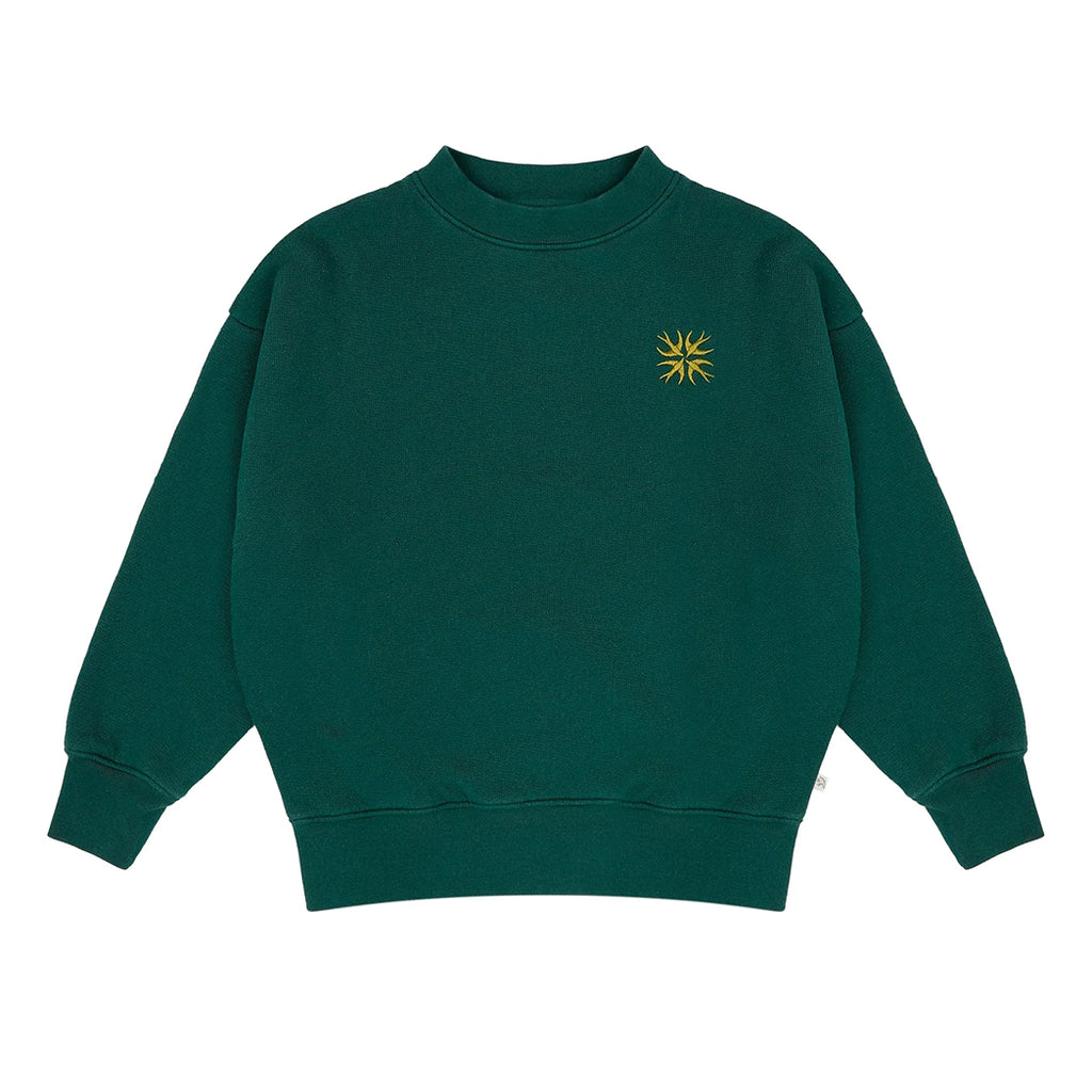 Jenest Kinder Bird Pullover Embro Dark Green bei Yay Kids