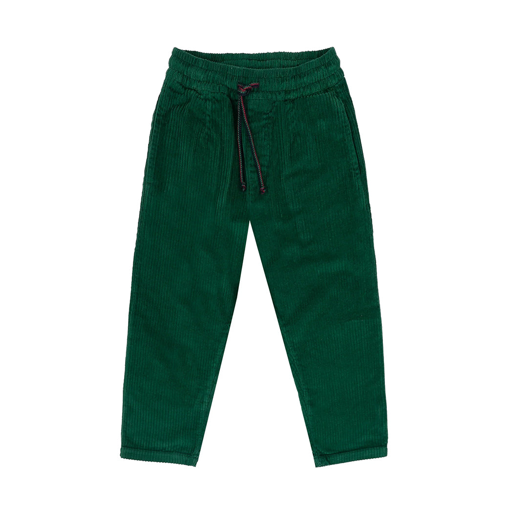 Jenest Kinder Kordhose Comfy Dark Green bei Yay Kids