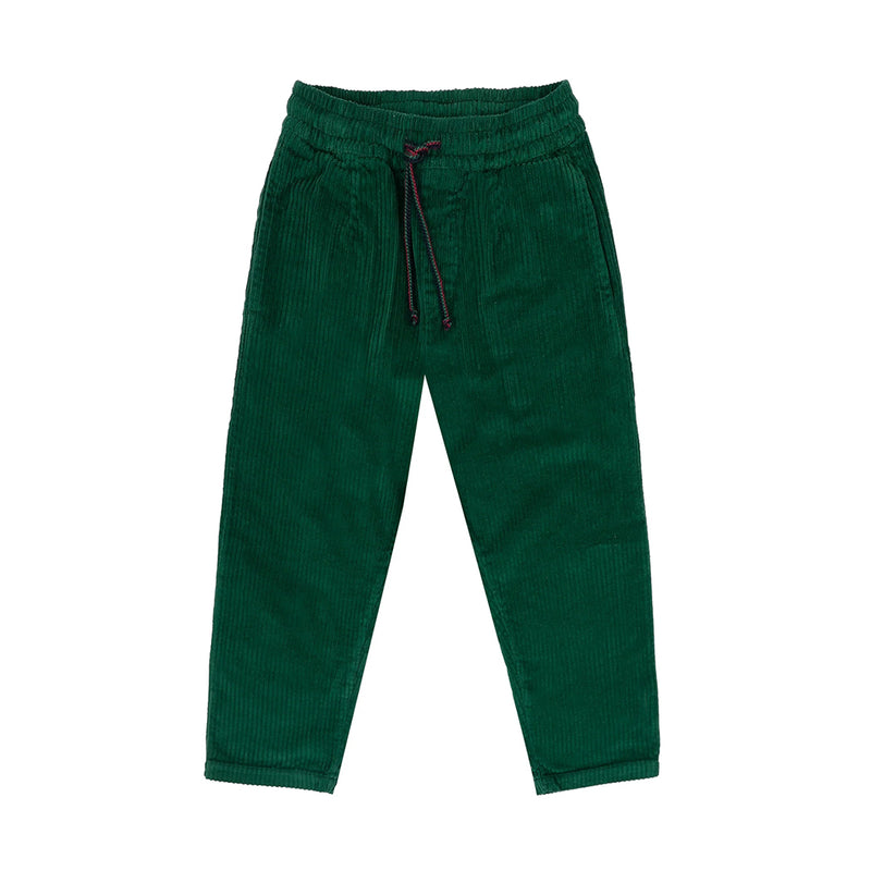 Jenest Kinder Kordhose Comfy Dark Green bei Yay Kids