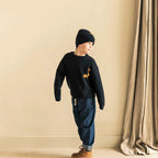 Jenest Kinder Wollpulover J Navy Blue bei Yay Kids
