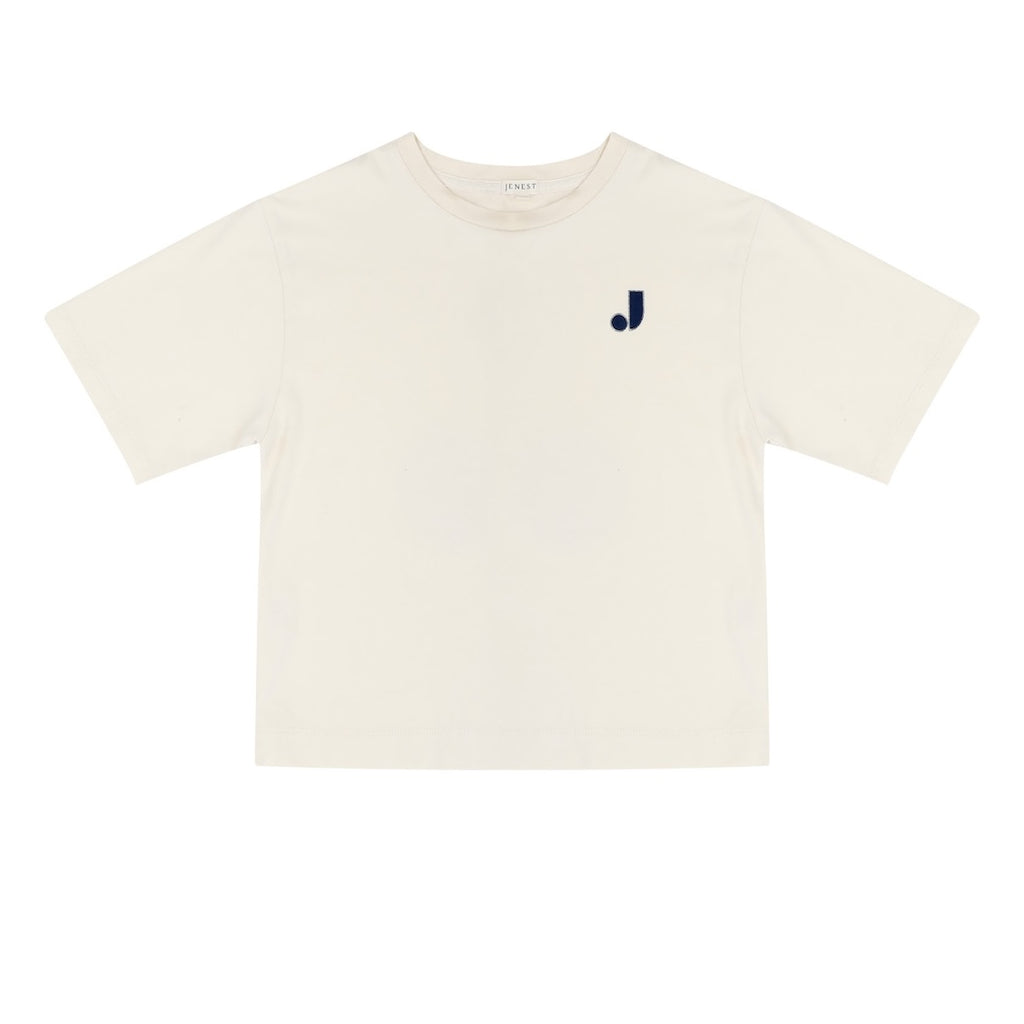 Jenest Shirt Mase J Logo Offwhite bei Yay Kids