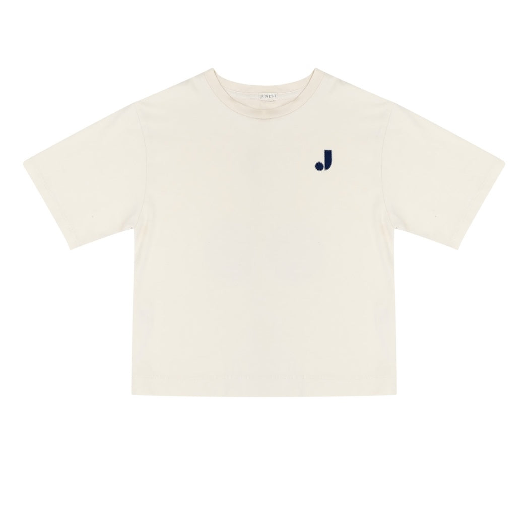 Jenest Shirt Mase J Logo Offwhite bei Yay Kids