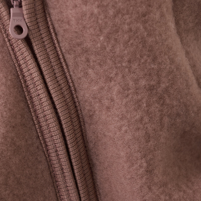 Huttelihut Kinder Jacke aus Wollfleece Rosa Burlwood bei Yay Kids