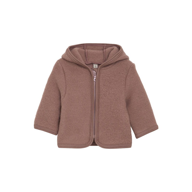 Huttelihut Kinder Jacke aus Wollfleece Burlwood bei Yay Kids