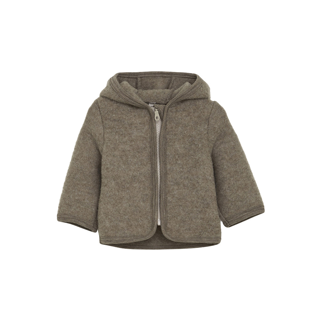 Huttelihut Kinder Jacke aus Wollfleece Savannah Melange bei Yay Kids