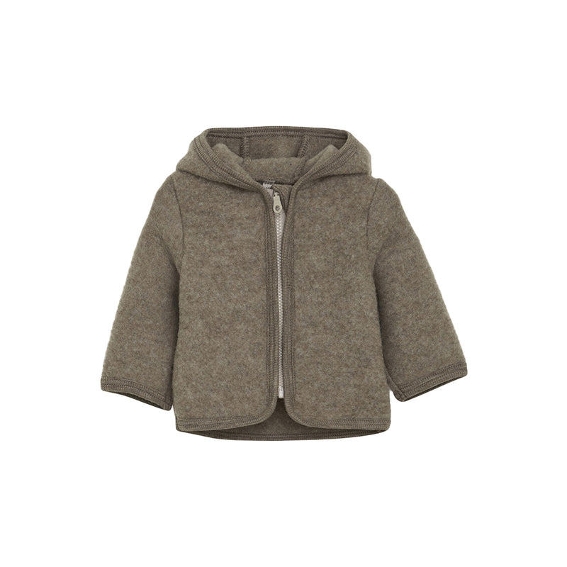 Huttelihut Kinder Jacke aus Wollfleece Savannah Melange bei Yay Kids