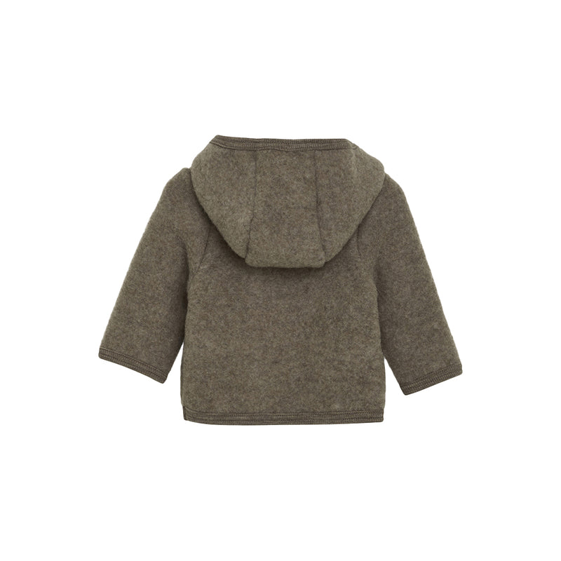 Huttelihut Kinder Jacke aus Wollfleece Savannah Melange bei Yay Kids