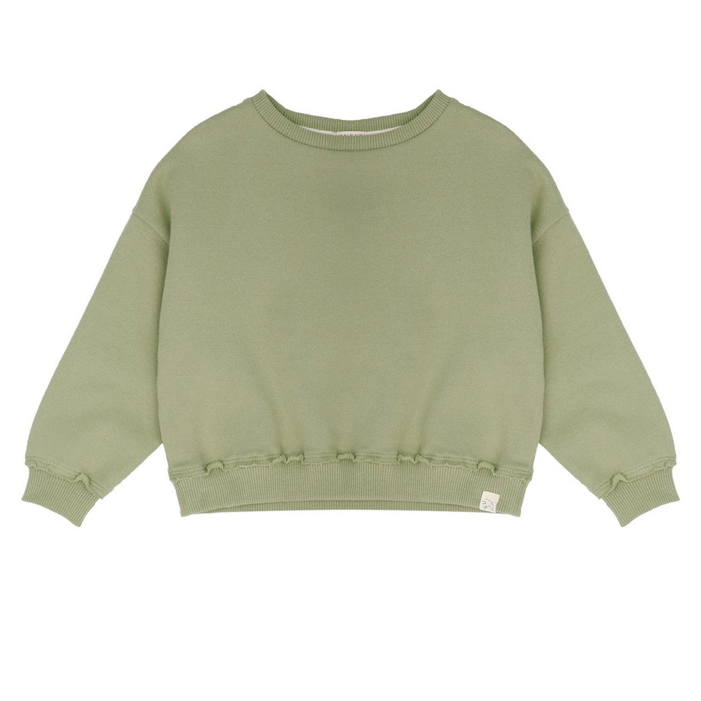 Jenest children s sweater Lucky Bird in green at Yay Kids
