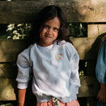 Jenest Kinder Pullover Sammy Badge in Lila bei Yay Kids