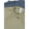 Konges Slojd Lätzchen Set Dinner Bib Tea Stripe/Flint Stone bei Yay Kids