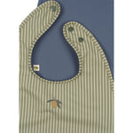 Lätzchen Set Tea Stripe/Flint Stone