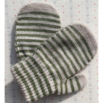 Konges Sløjd Mittens Fäustling Strickhandschuhe Filla 2 Pack Lemon/Stripe bei Yay Kids