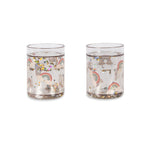 Konges Slojd 2er Pack Glitzerbecher Rainbow bei Yay Kids