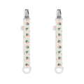 Konges Slojd Schnullerketten Fleur Coloré 2er Pack bei Yay Kids