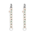 Konges Slojd Schnullerketten Fleur Coloré 2er Pack bei Yay Kids