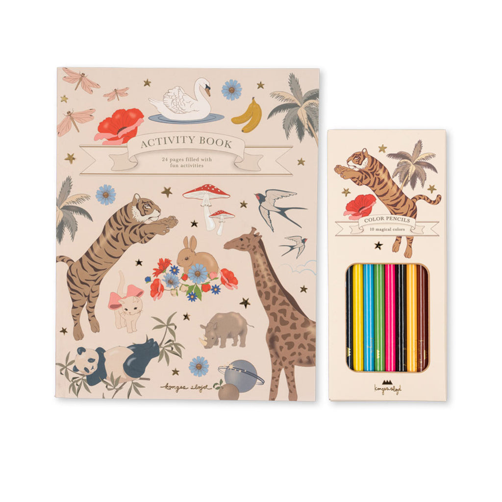 Konges Sløjd Aktivitätenheft mit Stift Multi bei Yay Kids