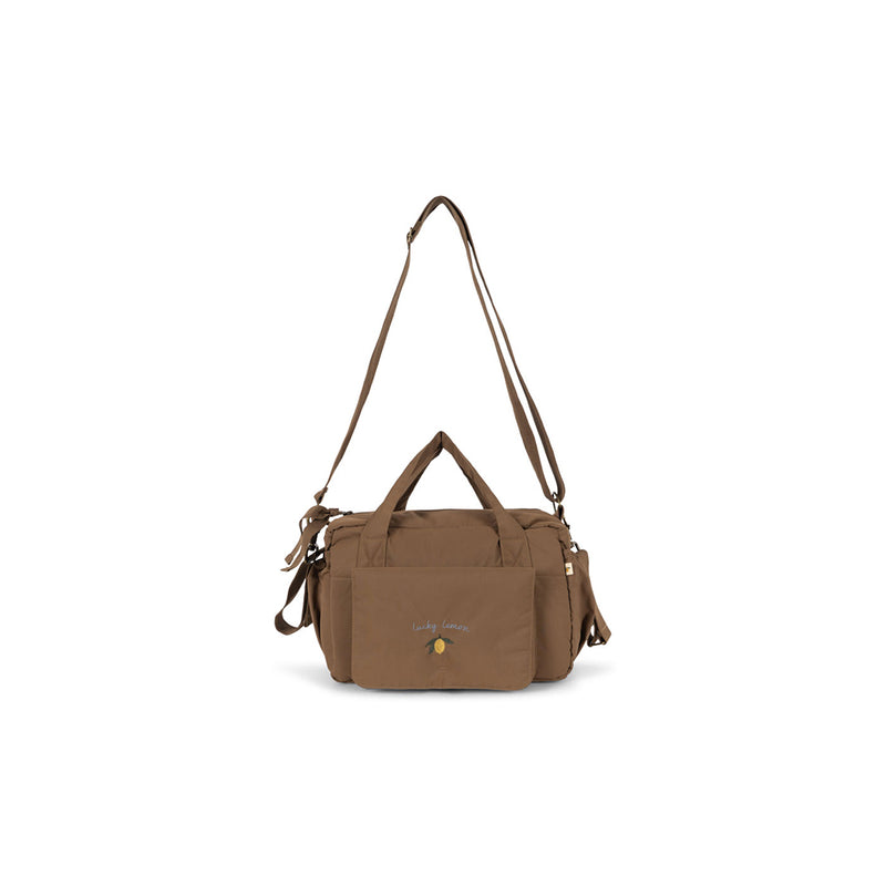 Konges Slojd Wickeltasche All You Need Bag Mini Walnut Lemon bei Yay Kids