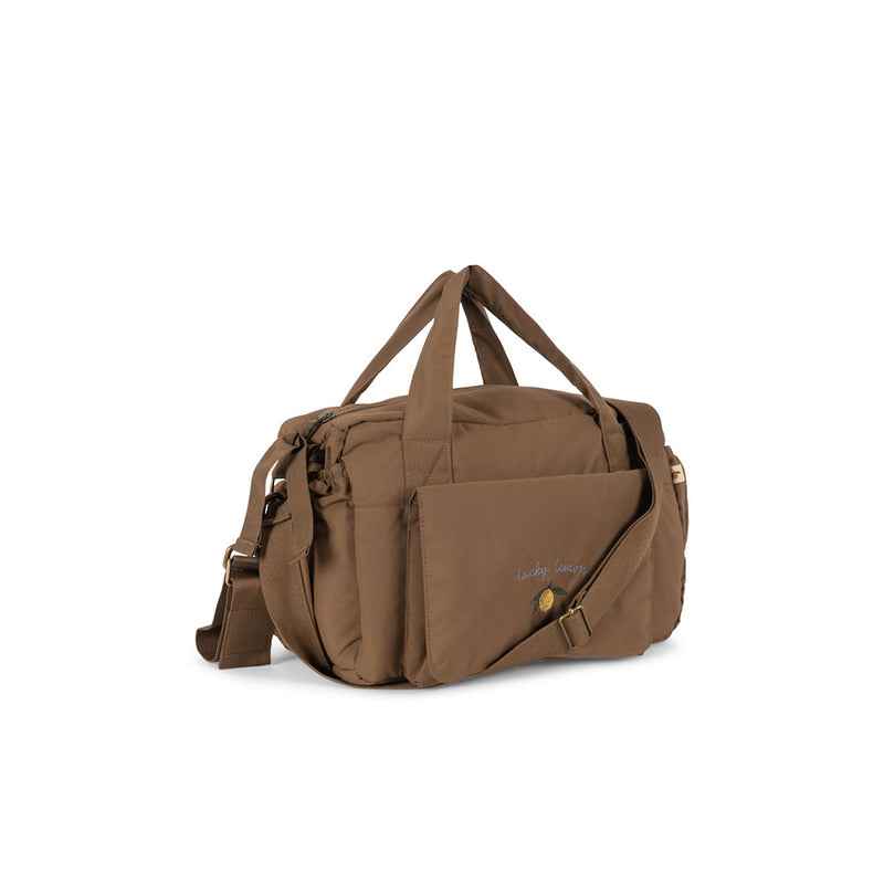 Konges Slojd Wickeltasche All You Need Bag Mini Walnut Lemon bei Yay Kids
