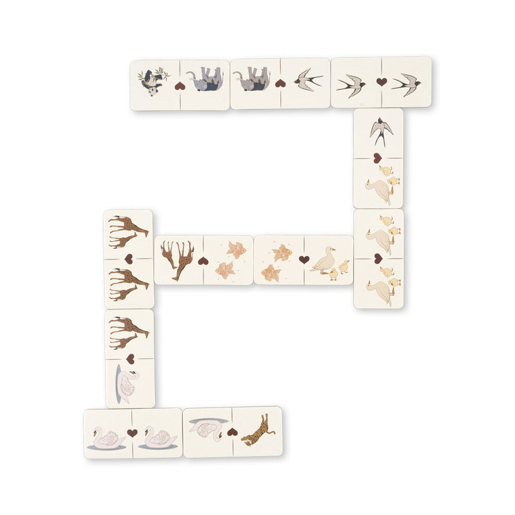 Konges Slojd Kinder Domino Animal FSC Multi bei Yay Kids