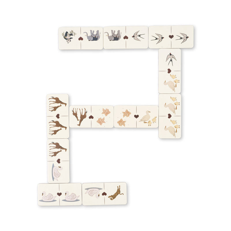 Konges Slojd Kinder Domino Animal FSC Multi bei Yay Kids