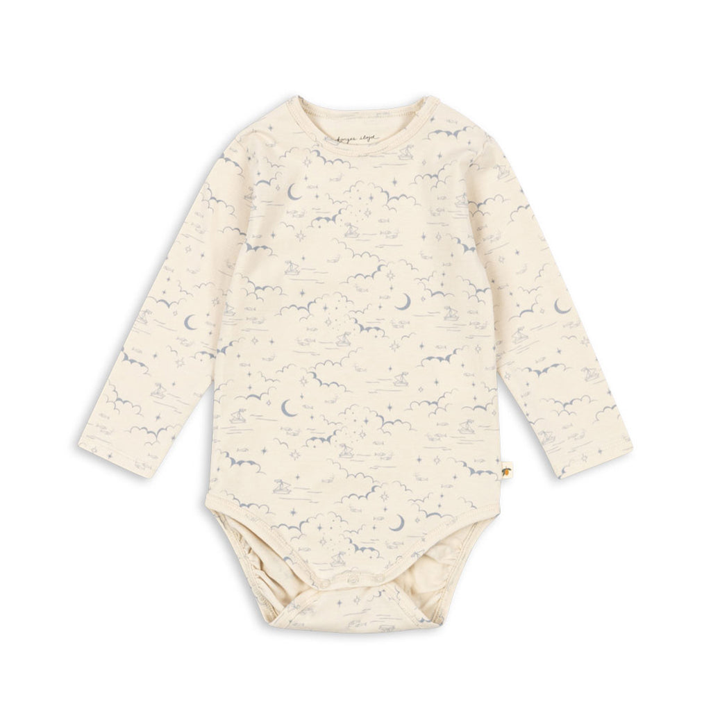 Konges Sløjd Body Basic Cielo Marino GOTS bei Yay Kids