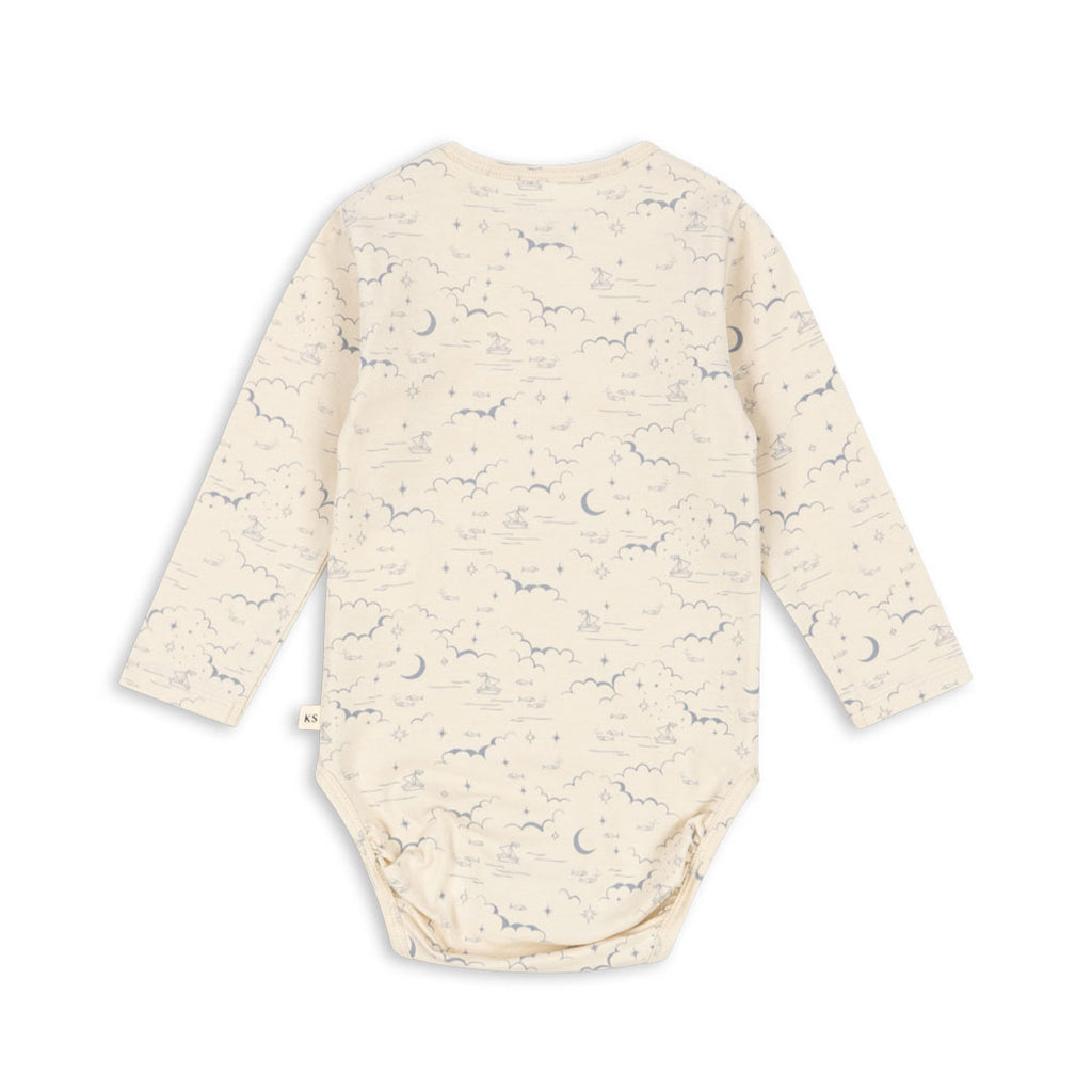 Konges Sløjd Body Basic Cielo Marino GOTS bei Yay Kids