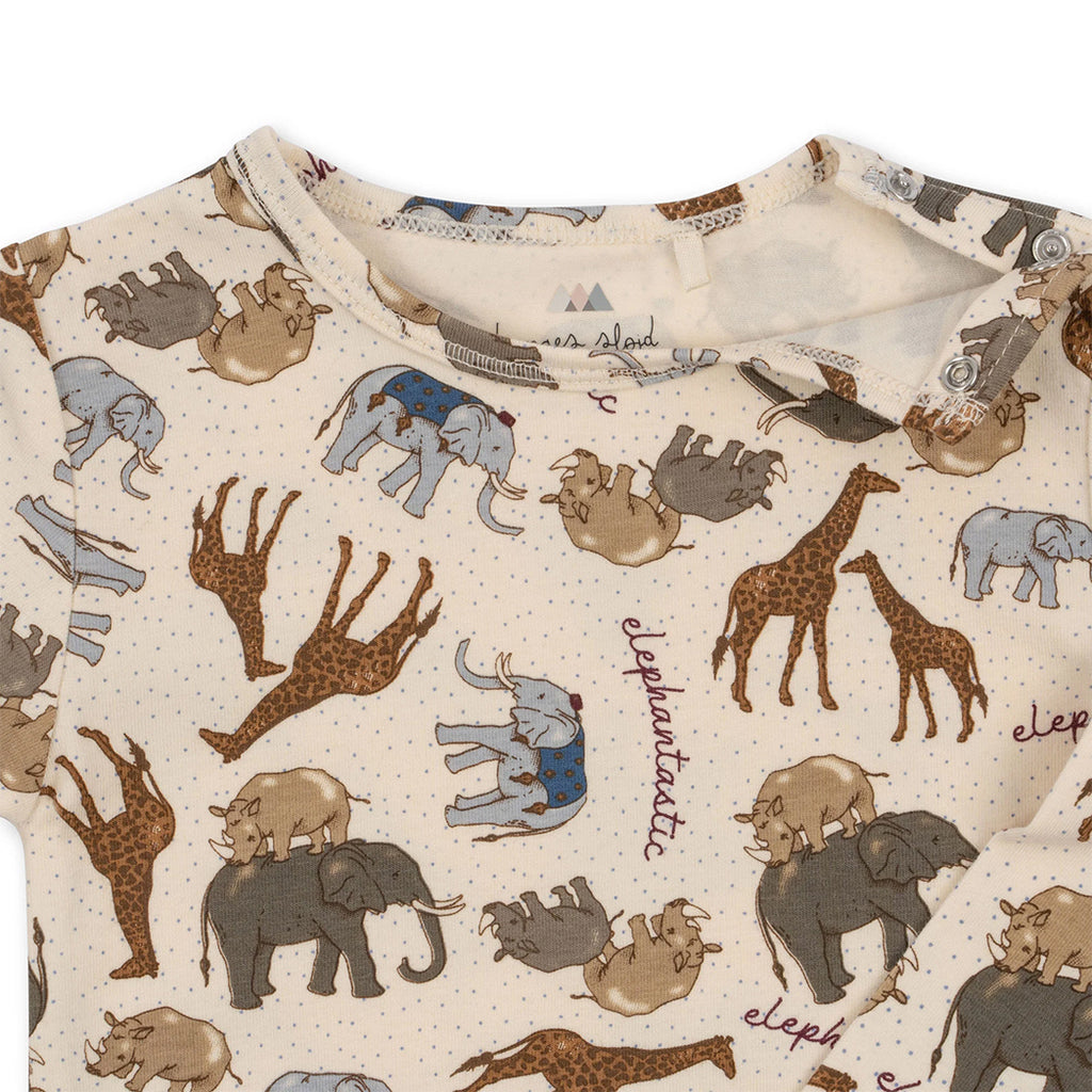 Konges Sløjd Body Basic Elephantastic GOTS bei Yay Kids