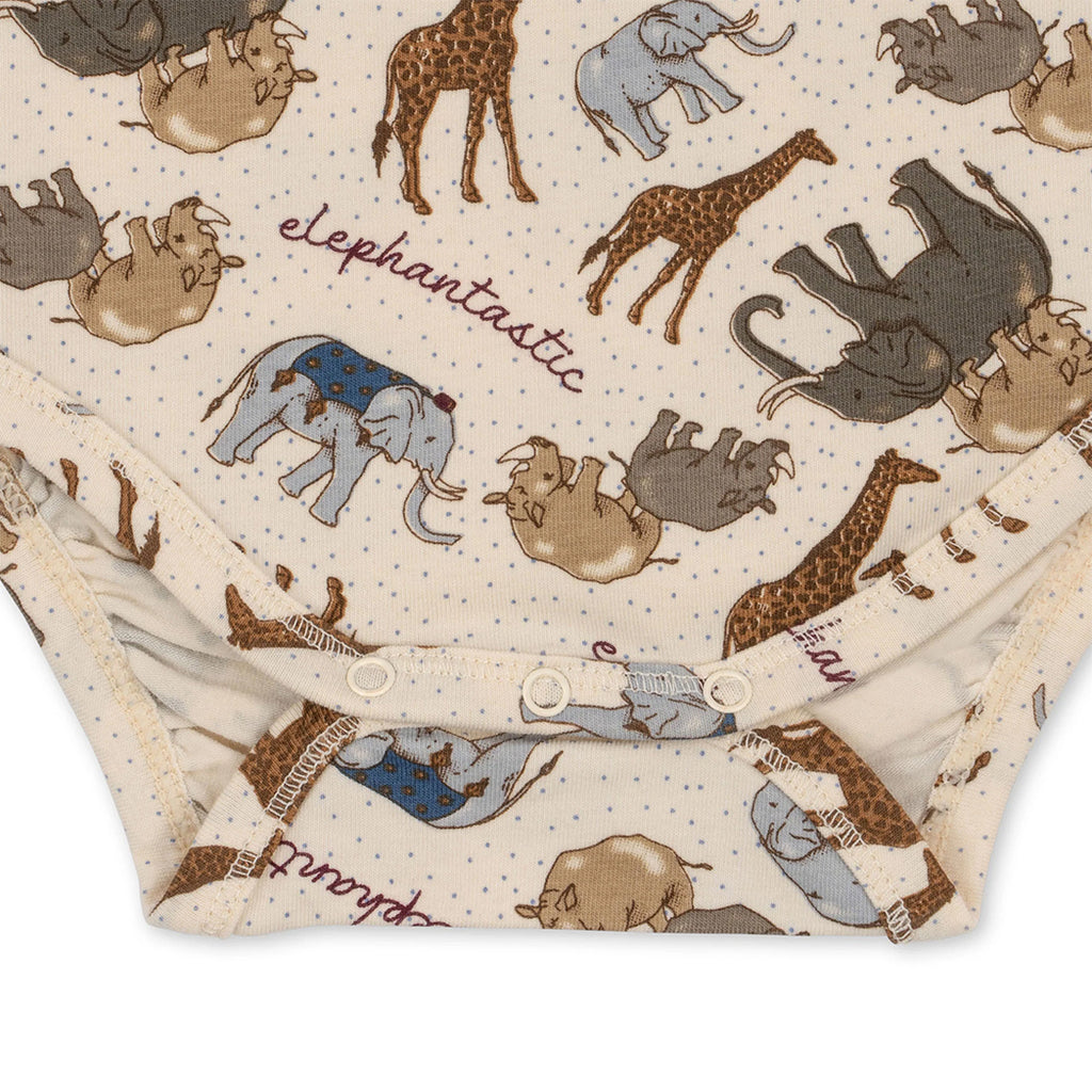 Konges Sløjd Body Basic Elephantastic GOTS bei Yay Kids